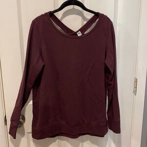 ON Active Open Cross Back Pullover Sweatshirt